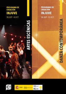 Portada folleto Artes Escénicas y Danza Contemporánea