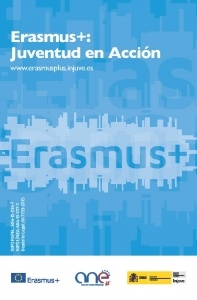 Portada del folleto informativo Erasmus+:Juventud en Acción 2016