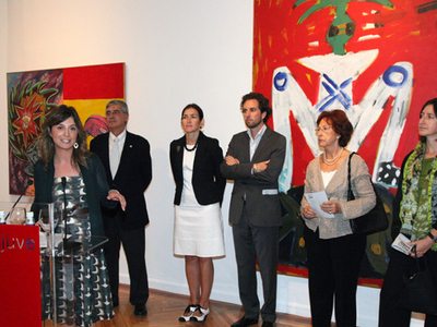 Inauguración Exposición 25 años Muestra Arte Injuve. Círculo de BB AA