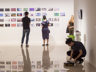 Inauguración Exposición Estudio_Escritorio en la Sala Amadís. Fotografía: La Proyectora de Ideas