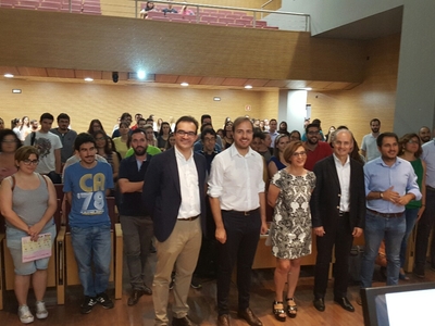 Acto institucional de la jornada PrevenT en la Universidad de Sevilla