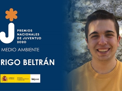 Rodrigo Beltrán Cortijo, Premio Nacional de Juventud 2020. Medio Ambiente