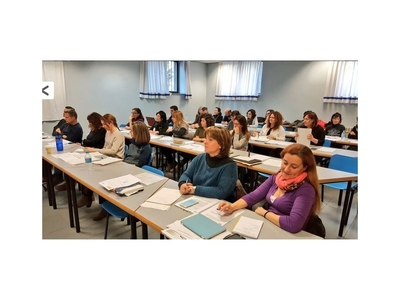 Técnicos de juventud en la sesión de formación celebrada en Zaragoza el miércoles 2 de marzo