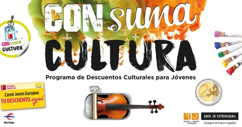 Programa Consuma Cultura de la Junta de Extremadura