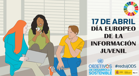 Cartel Día Europeo de la Información Juvenil 2019