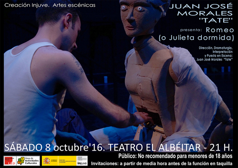 Juan José Morales. Romeo (o Julieta dormida). Teatro Albéitar.