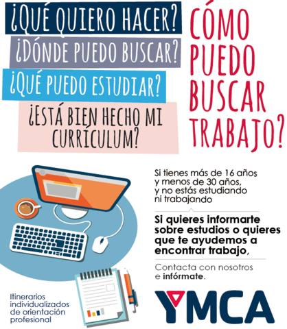 Programa YMCA para jóvenes en Garantía Juvenil
