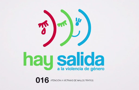 Logo de la Campaña Hay salida a la violencia de género