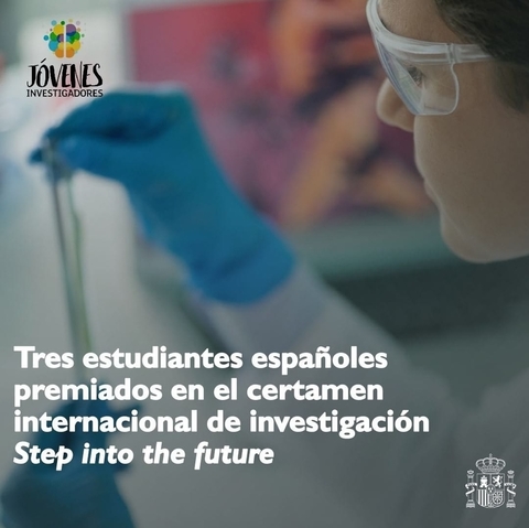 Tres estudiantes españoles premiados en el certamen internacional de investigación 'Step into the future'