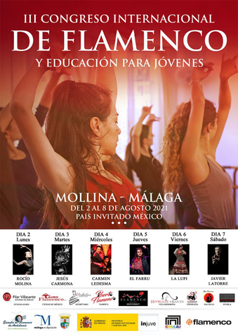 Cartel III Congreso Internacional de Flamenco y Educación para Jóvenes
