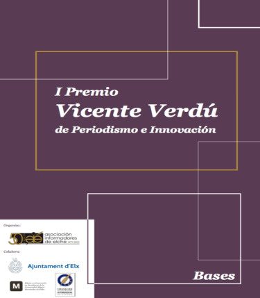 Imagen I Premio Vicente Verdú de Periodismo e Innovación