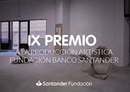 Logo convocatoria IX Premio a la Producción Artística Fundación Banco Santander