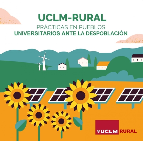 Logo UCLM Rural. Universitarios ante la despoblación