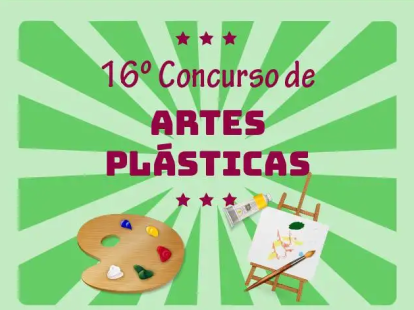 Cartel del 16 Concurso de Artes Plásticas del Ayuntamiento de Las Rozas