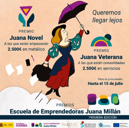 Imagen 1ª Premios Escuela de Emprendedoras Juana Millán 2022
