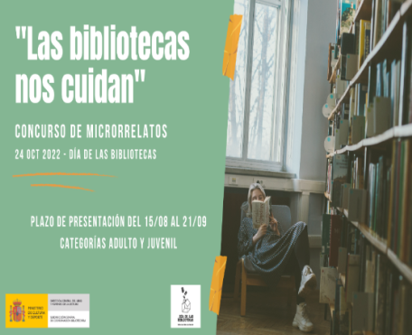 Imagen Concurso de microrrelatos "Las bibliotecas nos cuidan" 2022