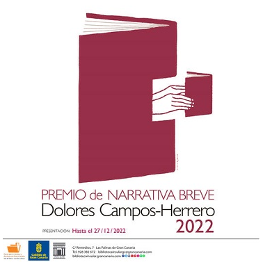 Imagen Premio de Narrativa Breve Dolores Campos-Herrero 2022. Canarias