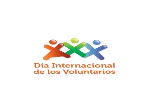 Logo Día Internacional de los Voluntarios