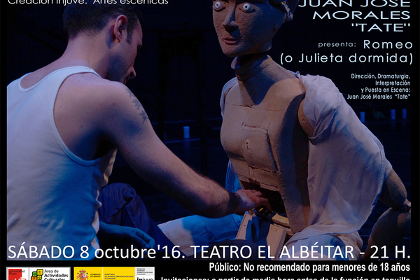 Juan José Morales. Romeo (o Julieta dormida). Teatro Albéitar.
