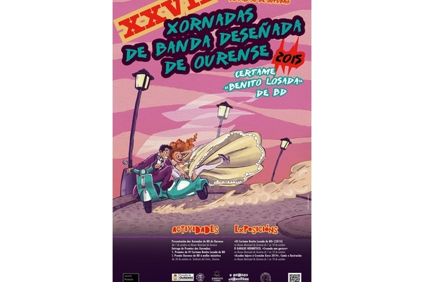 Cartel de las XXVII Xornadas de Banda Deseñada de Ourense