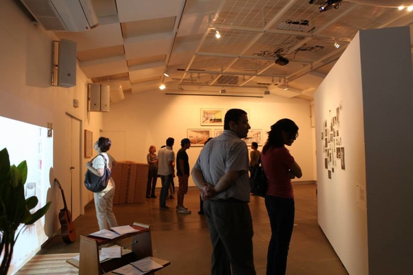 Inauguración de la Exposición Arte Visuales Injuve 2012.
