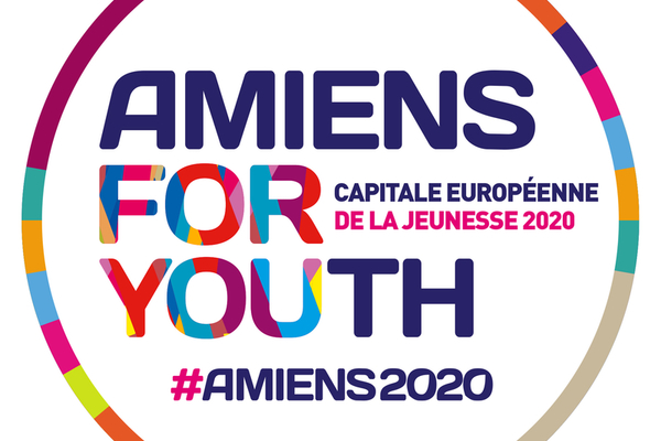 Logo de Amiens: Capital Europea de la Juventud 2020