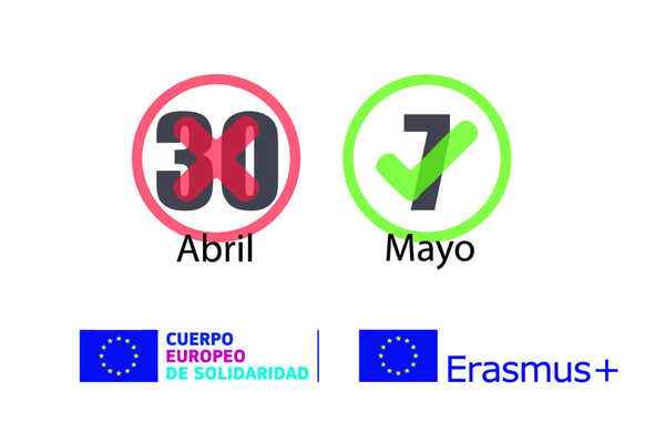 Ampliado el plazo de presentación de proyectos Erasmus+ Juventud y Cuerpo Europeo de Solidaridad