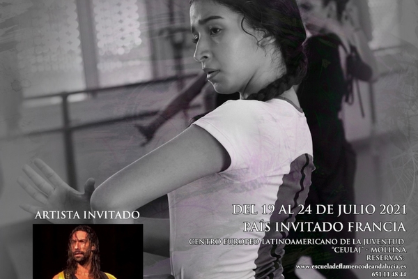 Cartel VI Campamento Internacional de Flamenco para jóvenes valores