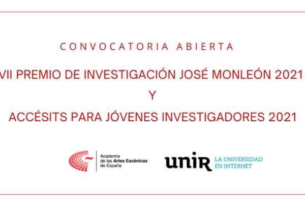 Imagen VII Premio de Investigación “José Monleón” y Accésits para Jóvenes Investigadores