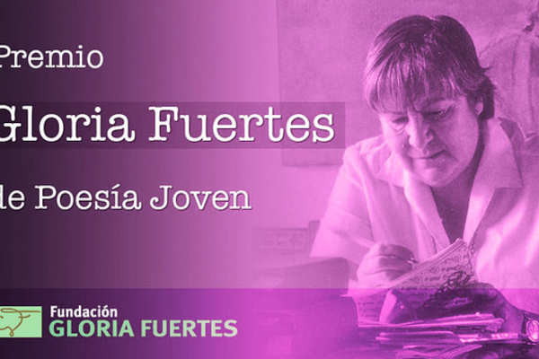 Logo convocatoria XXIII Premio Gloria Fuertes de Poesía Joven 2021