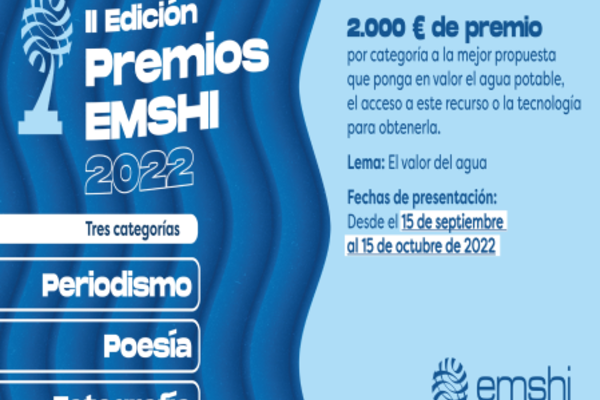 Imagen II edición de los Premios EMSHI de Periodismo, Fotografía y Poesía