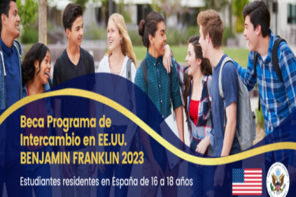 Beca para el Programa de intercambio en . Benjamín Franklin 2023 |  Injuve, Instituto de la Juventud.