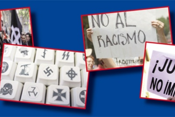 Fotos de denuncia contra el racismo, en el Informe Raxen Especial 2012