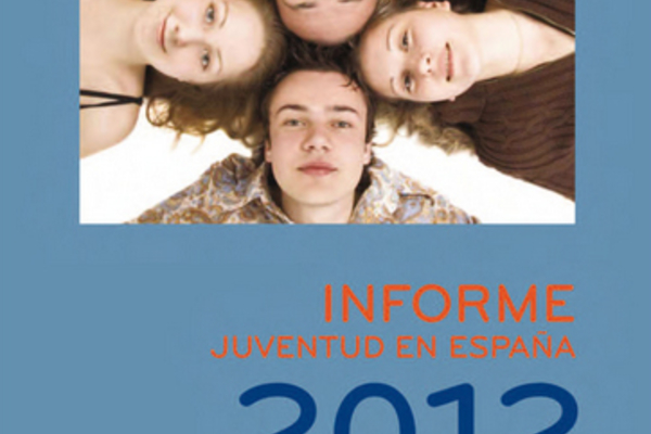 Portada del Informe de la Juventud de España 2012. Edición Injuve