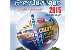 Cartel Expo Juventud 2015, Torrevieja (Alicante)
