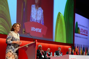 La Secretaria General Iberoamericana, Rebeca Grynspan, interviene en el Encuentr