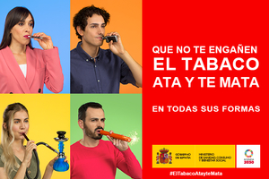 Cartel de la Campaña de Prevención del Tabaquismo 