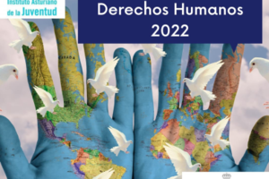 Cartel del Premio Asturias Joven de Derechos Humanos 2022