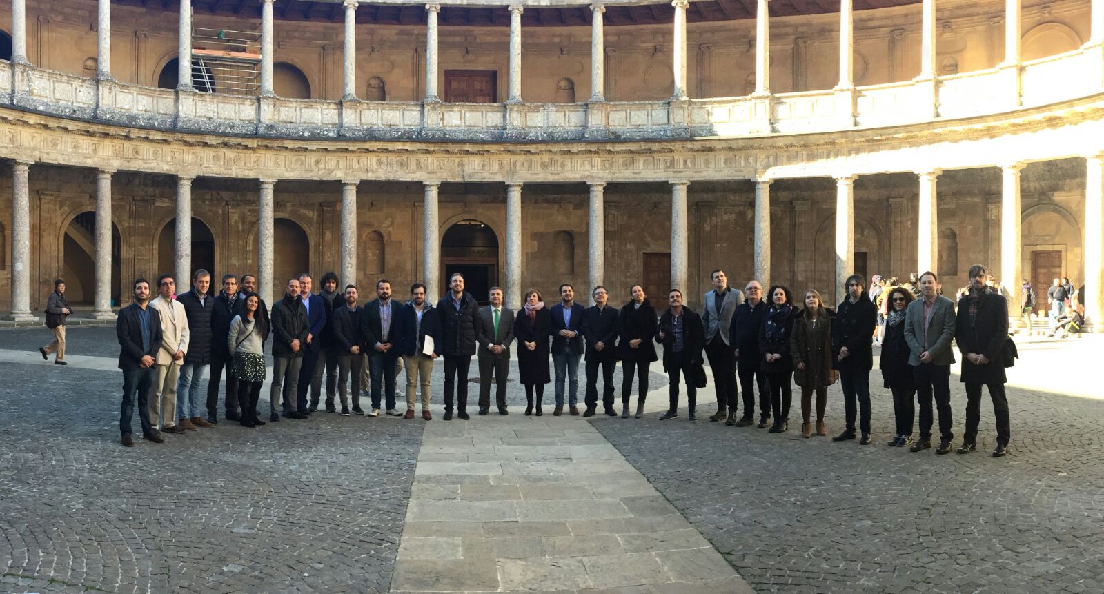 Foto de familia. Consejo Interterritorial de Juventud en Granada