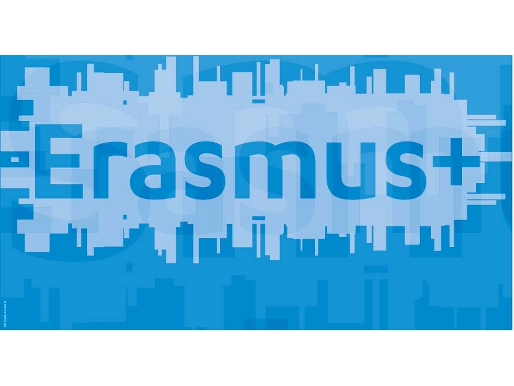 Logo programa europeo Erasmus+ Juventud