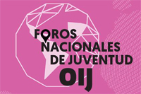 Logo Foros Nacionales de Juventud OIJ