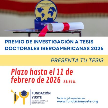 Premio de Investigación a Tesis Doctorales Iberoamericanas 2026 - Presenta tu tesis