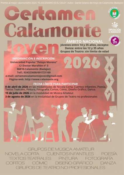 Certamen Calamonte Joven 2026