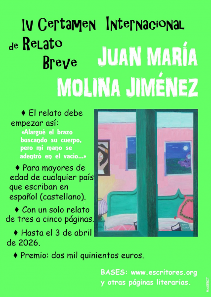 IV Certamen Internacional de Relato Breve «Juan María Molina Jiménez»