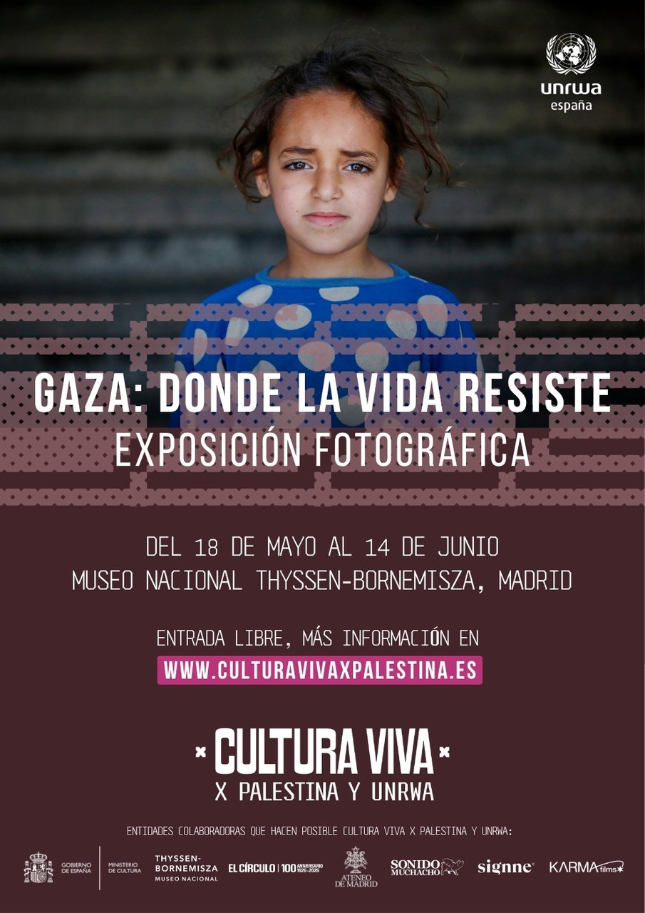 Gaza: donde la vida resiste, exposición fotográfica