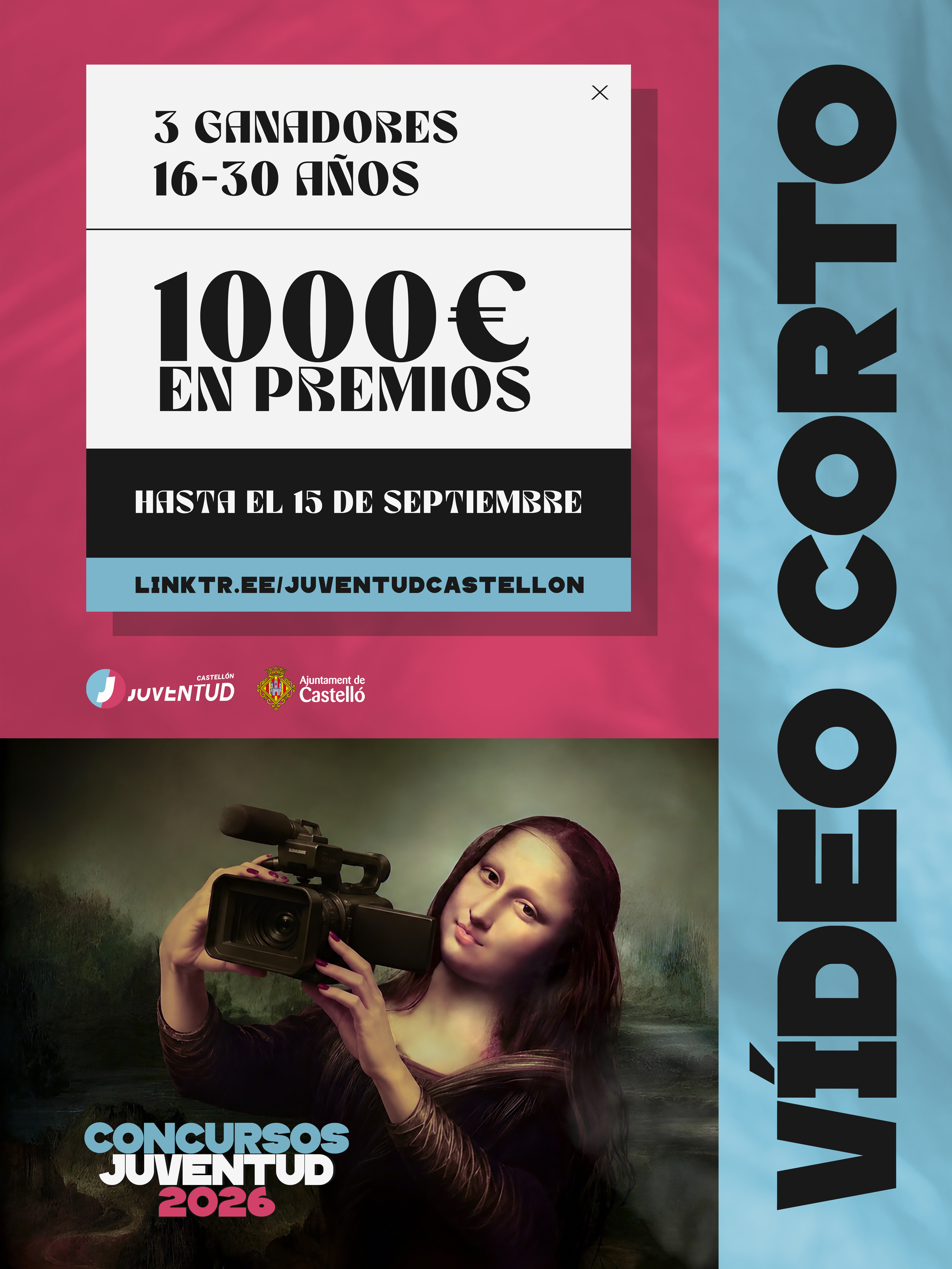 Concursos Juventud 2026 - Vídeo Corto