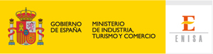 Logo Ministerio de Industria, Turismo y Comercio. ENISA