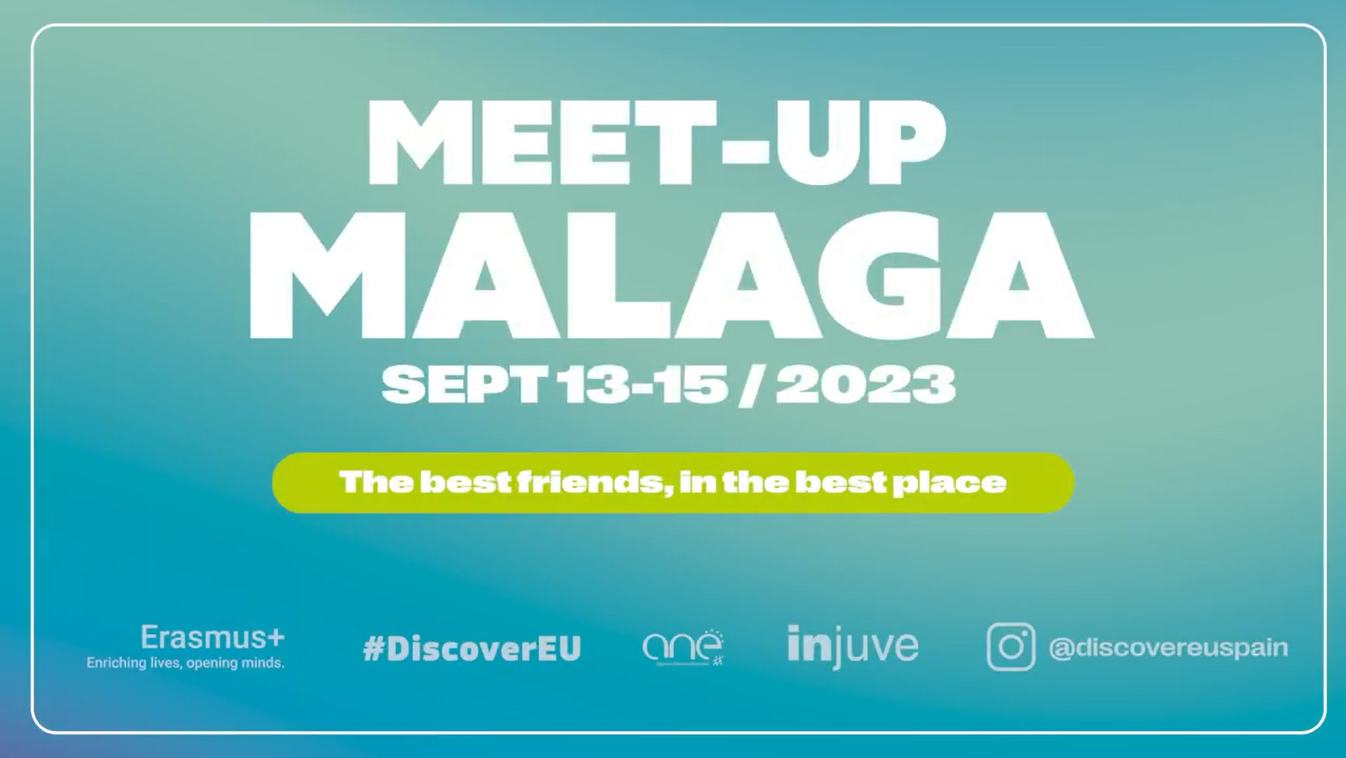 Resumen del Meet-Up "Sport connecting people" en Málaga.