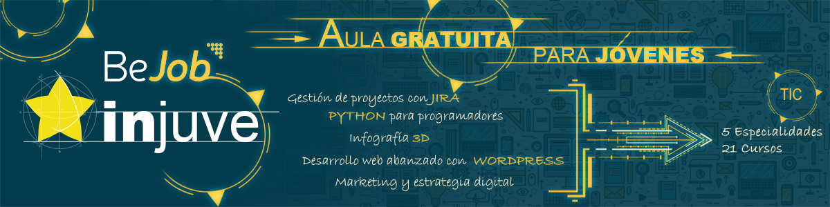 Aula gratuita para formación en TIC Injuve-Bejob