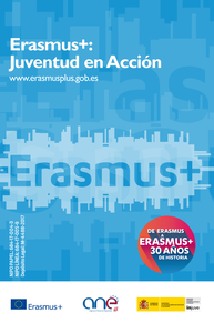 Portada del folleto informativo Erasmus+:Juventud en Acción